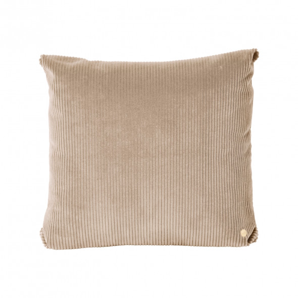 Poduszka sztruksowa CORDUROY - różne kolory - ferm LIVING ciemnoszary | dark grey