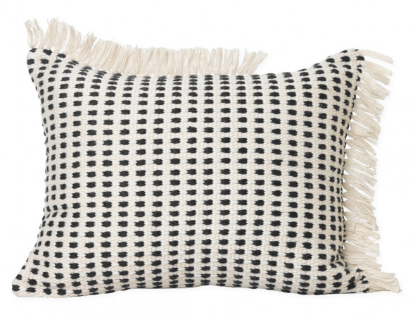 Poduszka Way - ferm LIVING biały | white