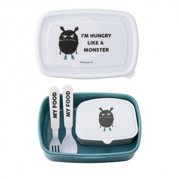 Pojemnik na lunch - niebieski - Bloomingville