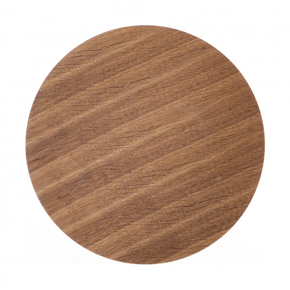 Pokrywka kosza drucianego CIEMNY DĄB - ferm LIVING S - Φ40 cm