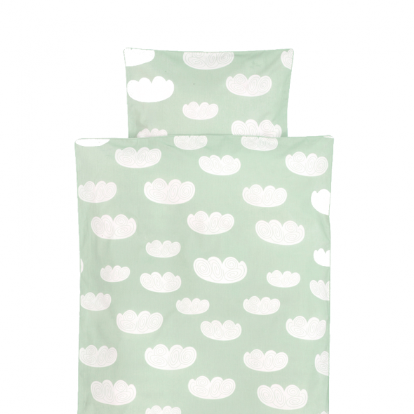 Pościel CLOUD miętowa - różne rozmiary - ferm LIVING 140 x 200 cm