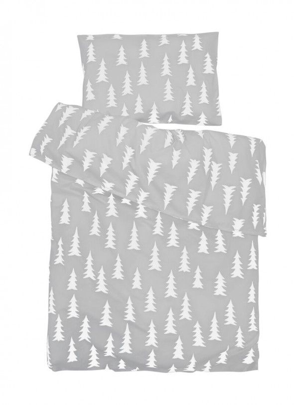 Pościel GRAN szara - różne rozmiary - Fine Little Day 110 x 130 cm