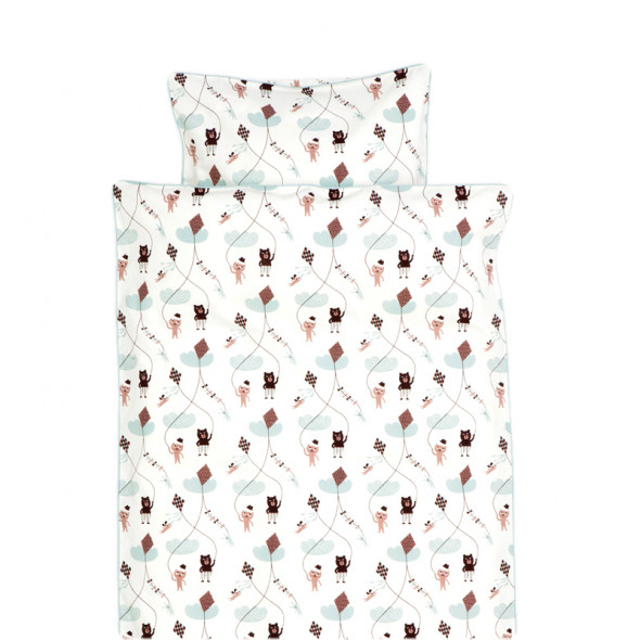 Pościel KITE różowa - różne rozmiary - ferm LIVING 140 x 200 cm