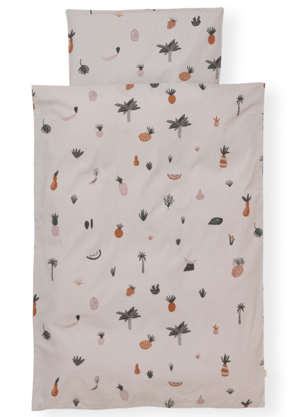 Pościel w owoce FRUITICANA - ferm LIVING 100 x 140 cm