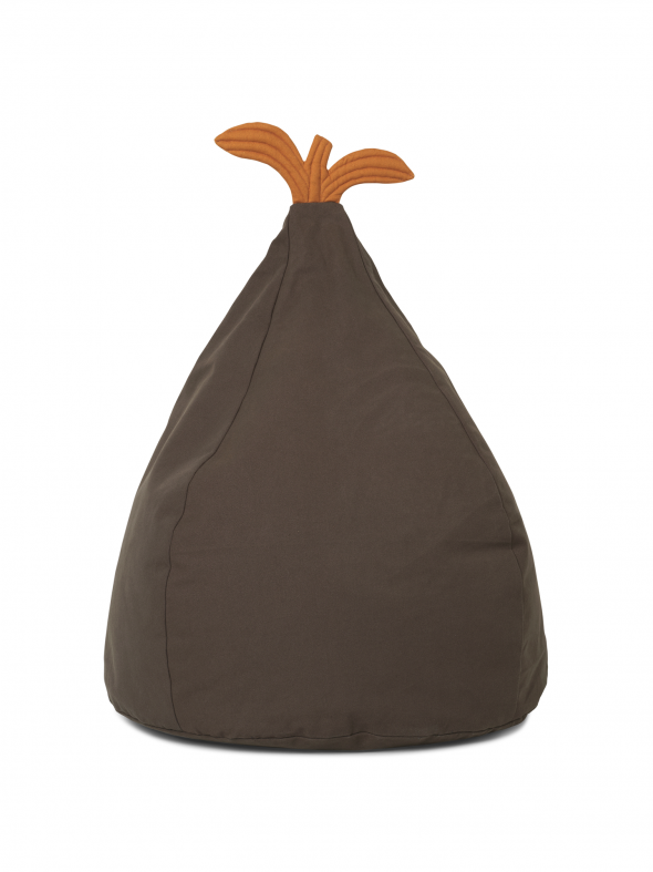 Puf bawełniany GRUSZKA / Pear Bean Bag - ferm LIVING | zielony