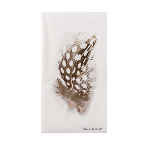 Serwetki w piórka 16 szt. - Bloomingville