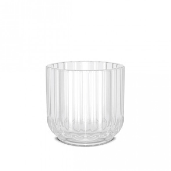 Świecznik szklany - różne kolory - Lyngby green | zielony