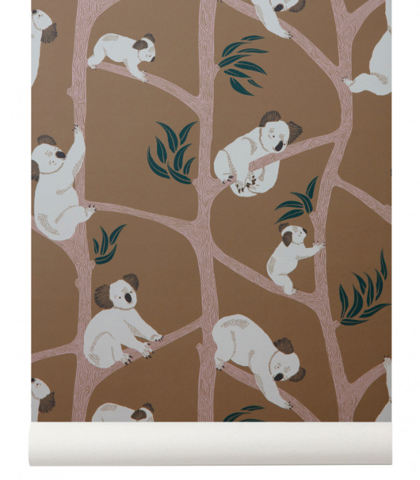 Tapeta dla dziecka KOALA - ferm LIVING