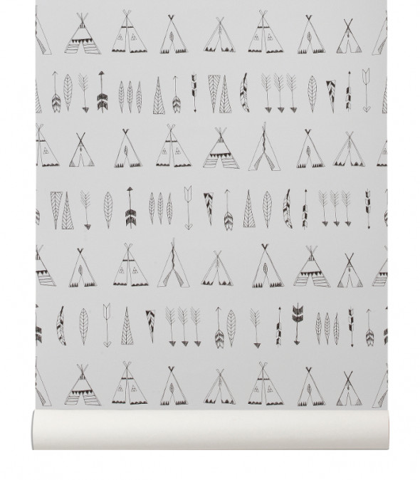 Tapeta dziecięca NATIVE - ferm LIVING