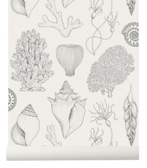 Tapeta muszle SHELLS off white - ferm LIVING