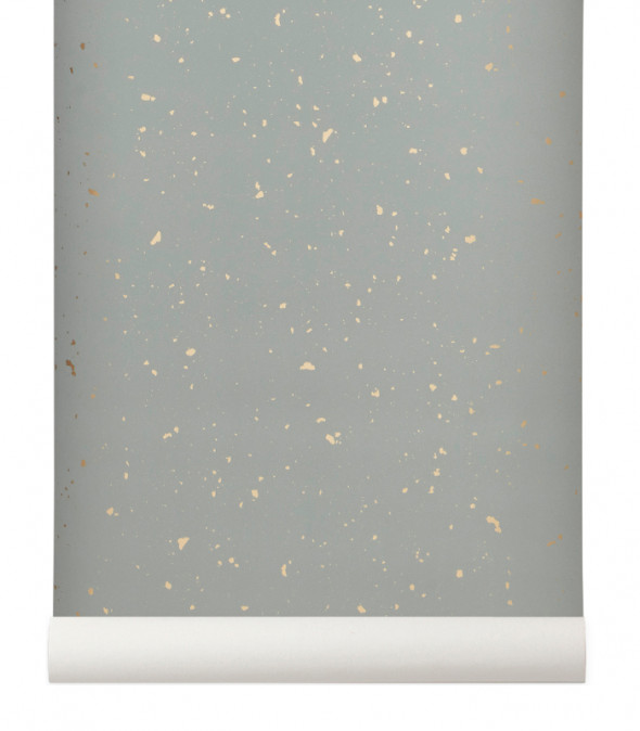 Tapeta skandynawska CONFETTI szara - ferm LIVING