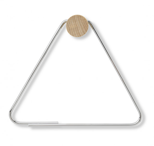 Uchwyt na papier toaletowy / chrom - ferm LIVING