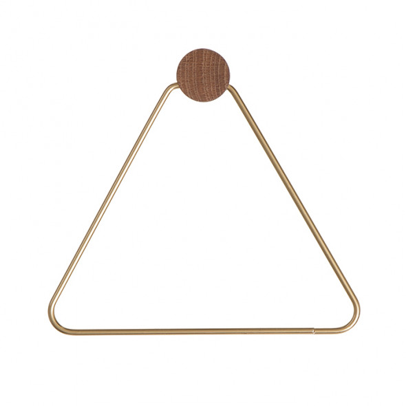 Uchwyt na papier toaletowy / mosiężny - ferm LIVING