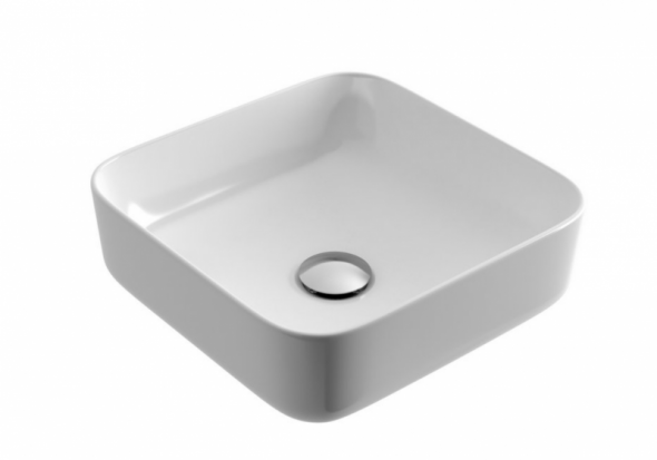 Actima Cori 38 umywalka nablatowa 38x38 biały CEAC.2201.WH