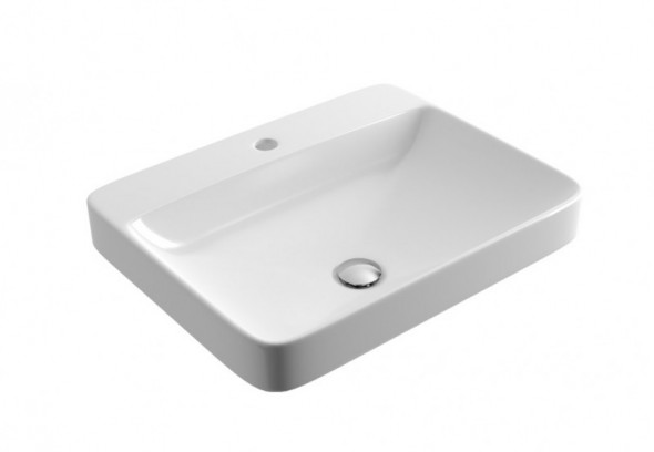 Actima Holmi 59 umywalka wpuszczana w blat 59x47 biały CEAC.3201.590.WH