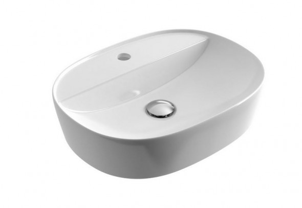 Actima Ronity 50S umywalka nablatowa 50x38 biały CEAC.2901.500.WH