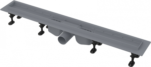 Alcaplast APZ12 odpływ liniowy 75 cm odwodnienie liniowe ruszt do zabudowy płytką APZ12-750 + ruszt TILE