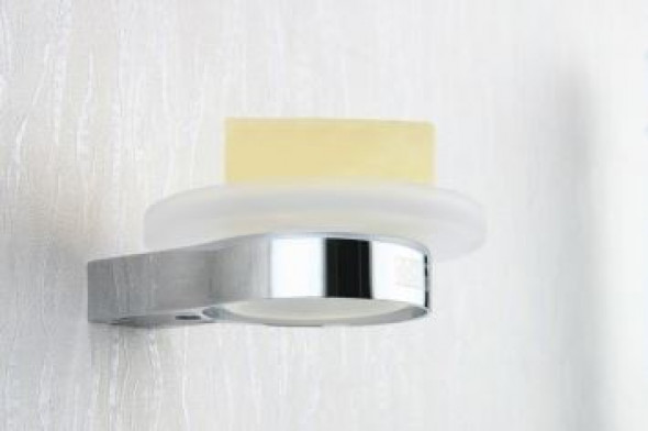 Art Platino Doreo Akcesoria mydelniczka ścienna chrom szkło DOR-97070