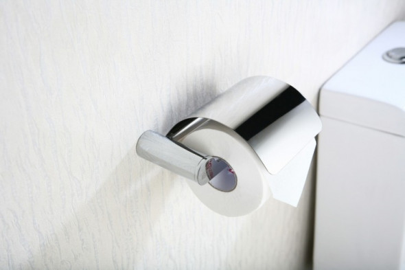 Art Platino Doreo Akcesoria wieszak uchwyt na papier z klapką chrom DOR-97062