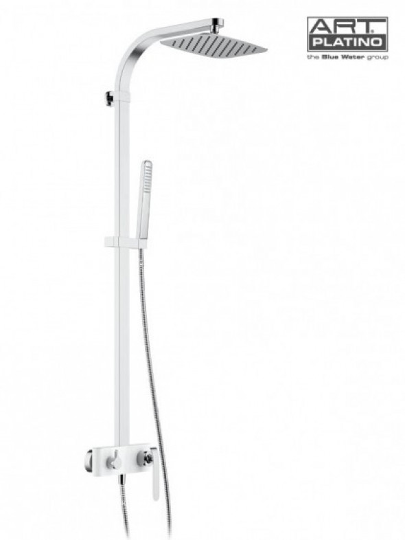 Art Platino Emira kolumna prysznicowa biały chrom EMI-ZKPN.400BC