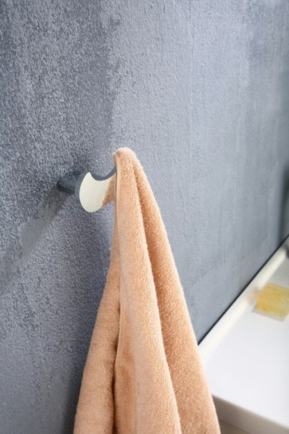 Art Platino Liwio Akcesoria haczyk wieszak podwójny chrom LIW-56002