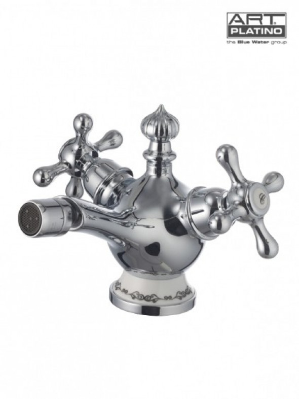 Art Platino Nikolas bateria bidetowa retro chrom porcelana NIK-BB.040C