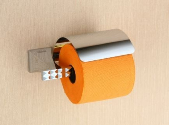 Art Platino Panama Akcesoria uchwyt wieszak na papier z klapką chrom PAN-86062