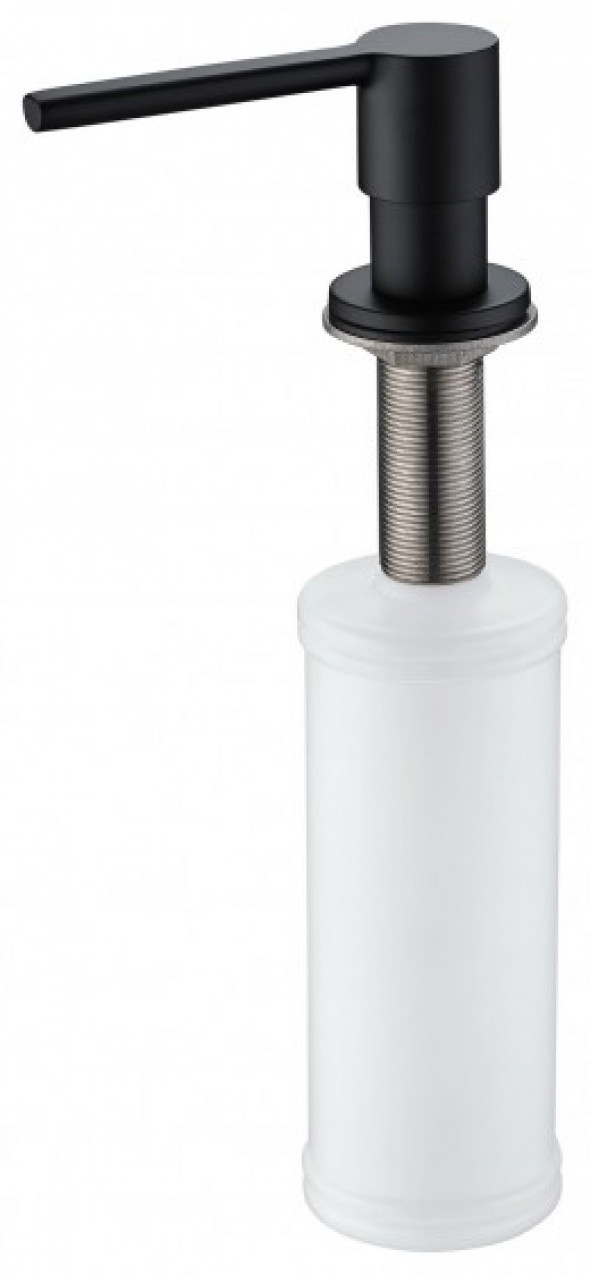 Art Platino Premium dozownik okrągły inox czarny matowy