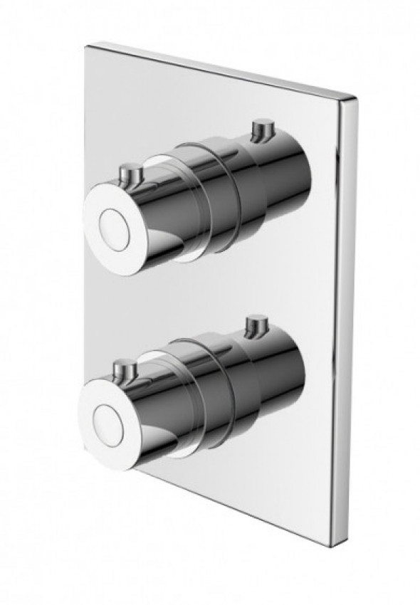 Art Platino Term bateria podtynkowa termostatyczna z przełącznikiem chrom BPD.KW.220C