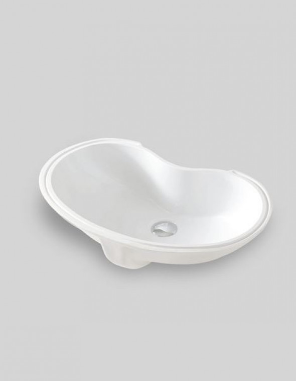 Artceram IDEA umywalka podblatowa 60x37 cm biały IDL001