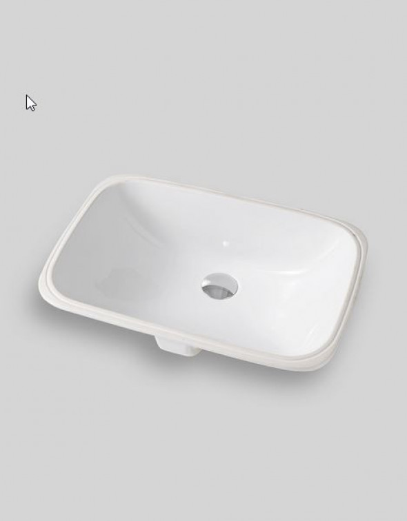 Artceram NETTUNO umywalka podblatowa 56x38 cm biały NTL001