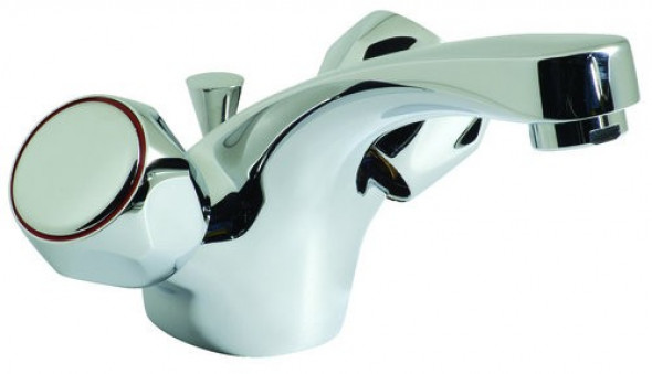 Axces by Vado Astra bateria umywalkowa z korkiem chrom AX-AST-100/CD-CP