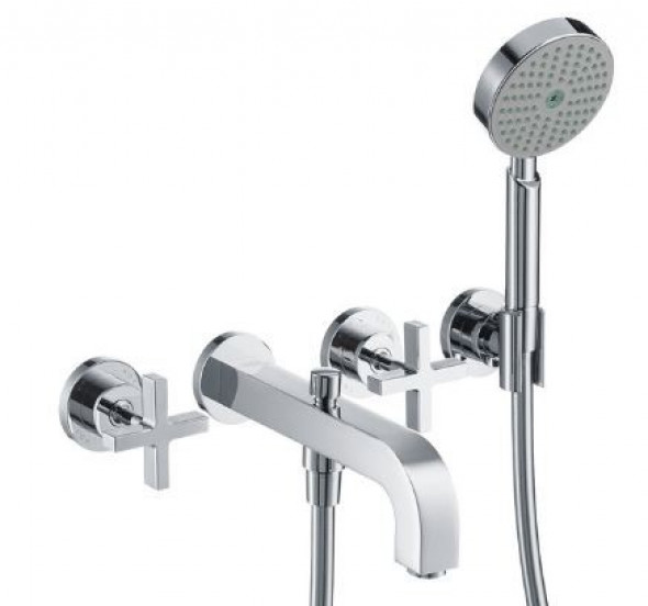 Axor Citterio bateria wannowa 3-otworowa podtynkowa chrom 39447000