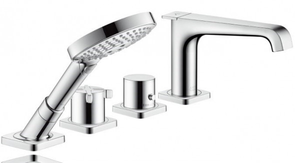 Axor Citterio E bateria termostatyczna 4-otworowa na brzeg wanny chrom 36411000