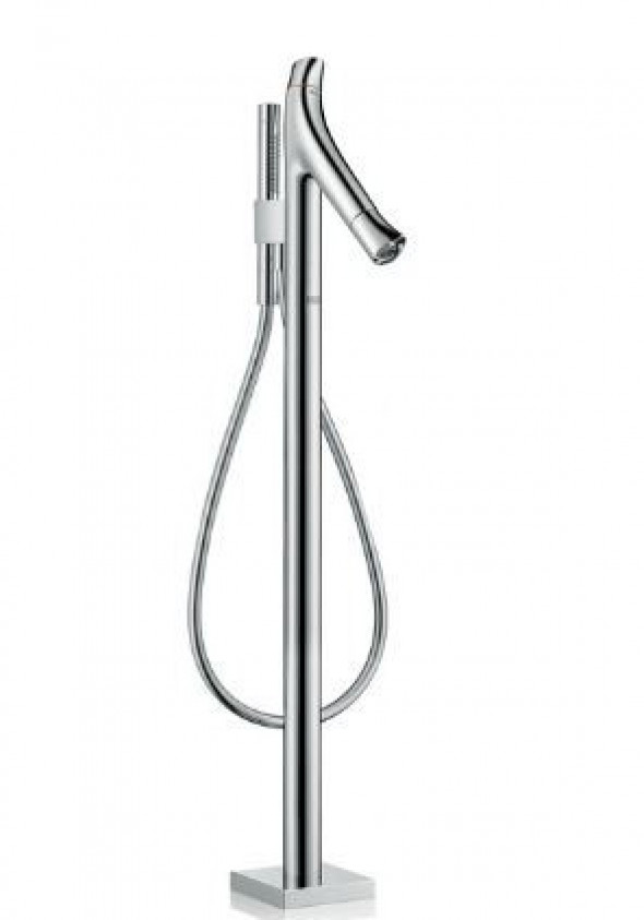 Axor Starck Organic bateria wannowa podłogowa termostatyczna chrom 12016000