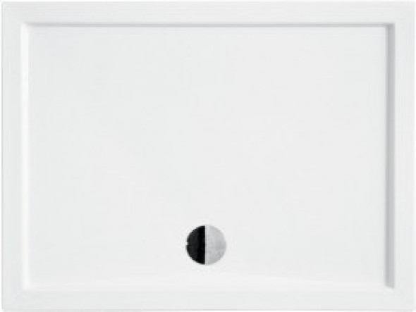 BESCO Alpina brodzik prostokątny 120x90 biały BAA-120-K