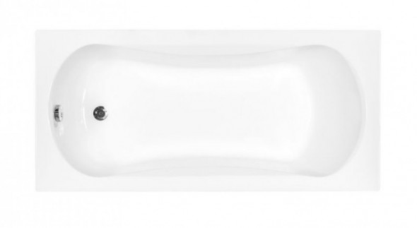 BESCO Aria wanna prostokątna 170x70 akryl biały