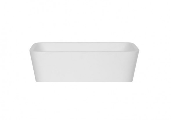 BESCO Assos umywalka stawiana na blat 50x40 cm biały Mineral DuraBe