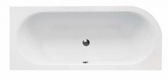 BESCO Avita Slim wanna asymetryczna prawa 180x80 akryl biały WAV-180-NPS