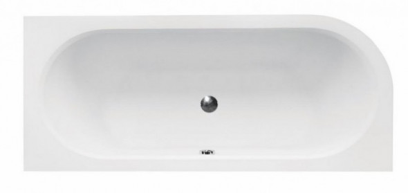 BESCO Avita wanna asymetryczna prawa 150x75 akryl biały