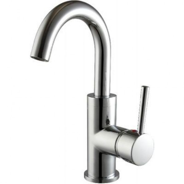 BESCO Illusion II bateria umywalkowa stojąca chrom BU-III-CH