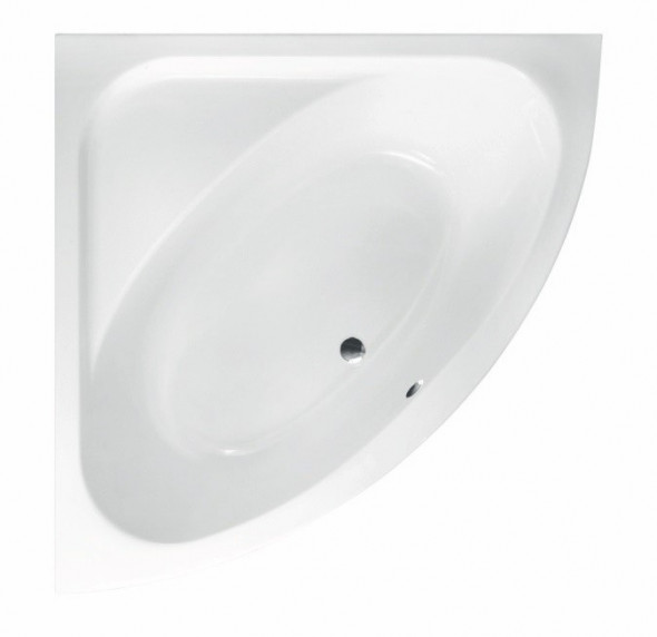 BESCO Luksja wanna narożna 148x148 biały WAL-150-NS