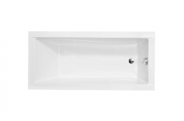 BESCO Modern Slim wanna prostokątna 160x70 biały WAM-160-SL