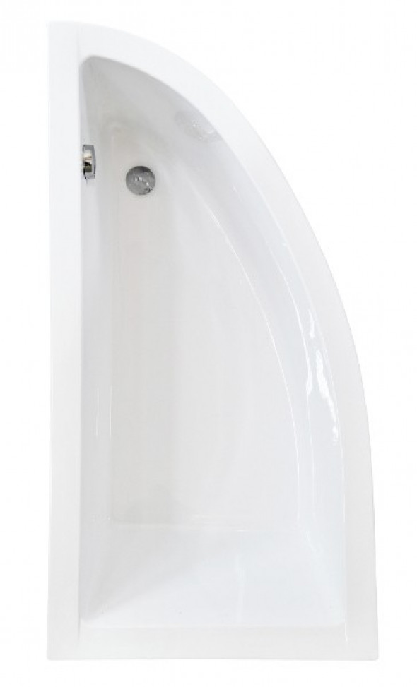 BESCO Praktika wanna asymetryczna lewa 140x70 biały WAP-140-NL