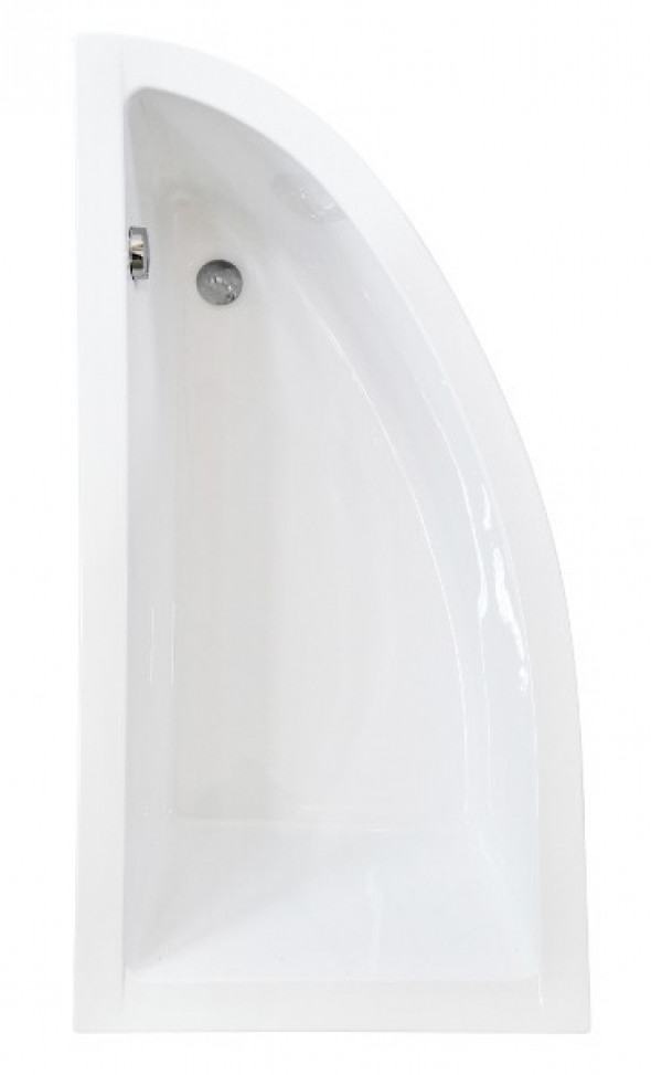 BESCO Praktika wanna asymetryczna lewa 150x70 biały WAP-150-NL