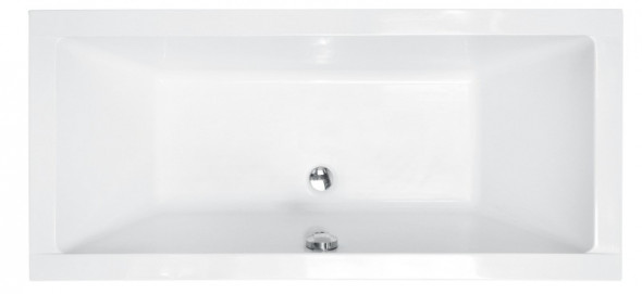 BESCO Quadro wanna prostokątna 155x70 biały WAQ-155-PK