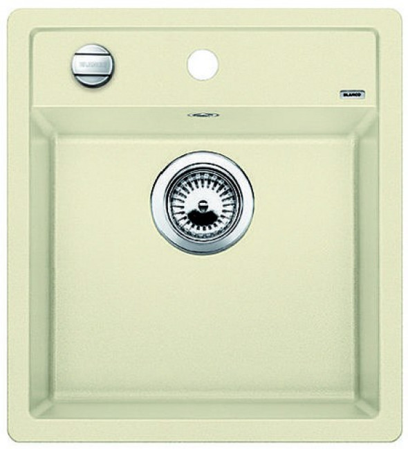 Blanco Dalago 45 Silgranit PuraDur II zlewozmywak granitowy z korkiem automatycznym 1 komora kolor jaśmin 517161