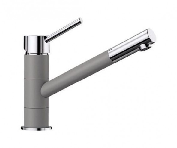 Blanco Kano bateria zlewozmywakowa szarość alumetalik/chrom 525029