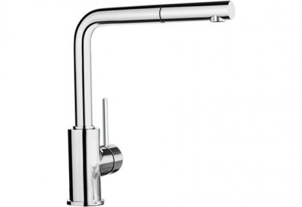 Blanco MILA-S bateria zlewozmywakowa z wyciąganą wylewką chrom 519810 00