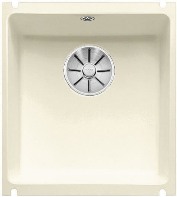 Blanco Subline 375-U zlewozmywak ceramiczny 1 komora podwieszana z korkiem InFino kolor mangolia 523727